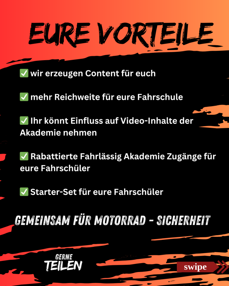 Kampagne Fahrschule gesucht - Vorteile